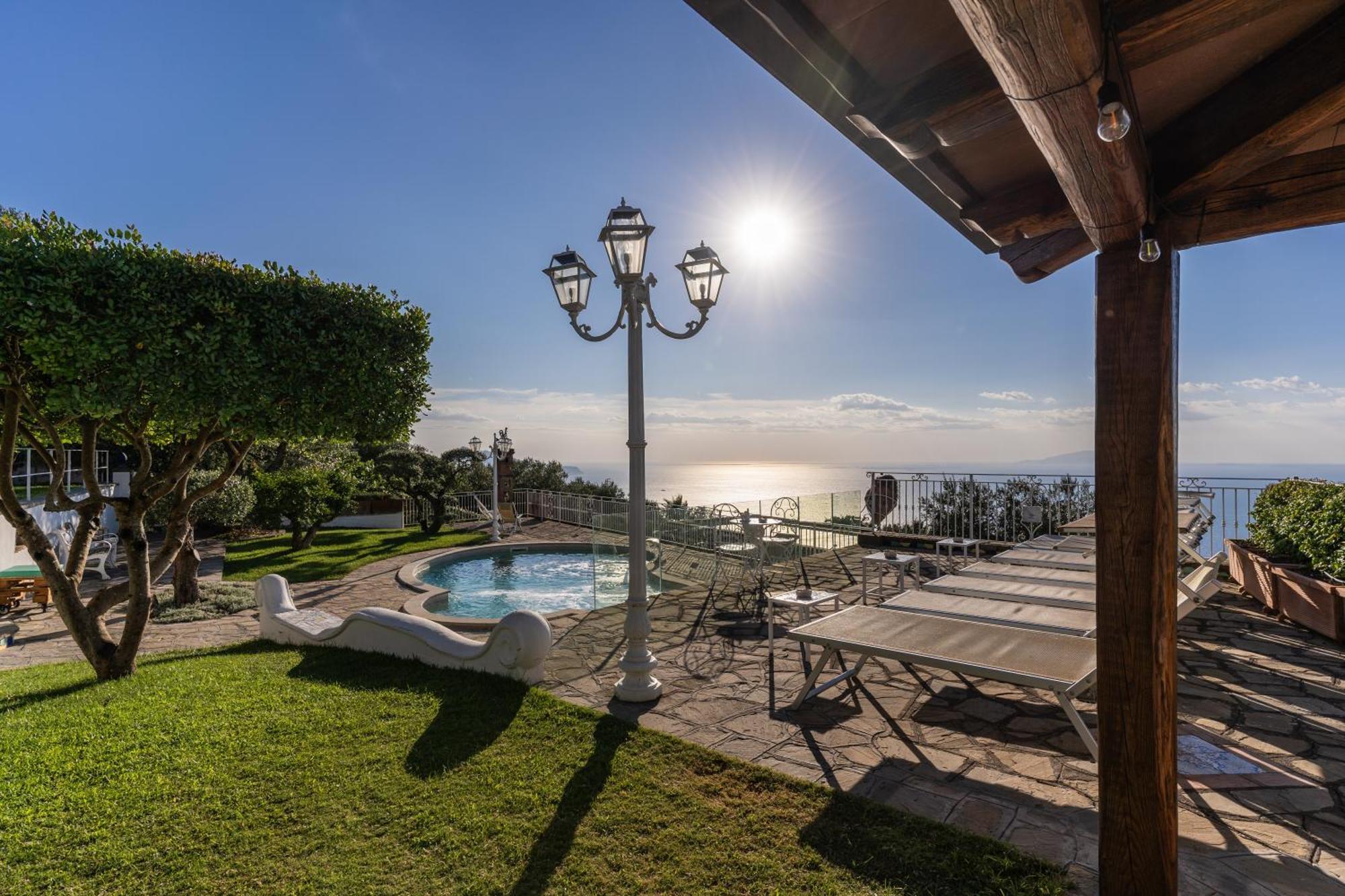 Villa Marika - Private Heated Pool Massa Lubrense Luaran gambar