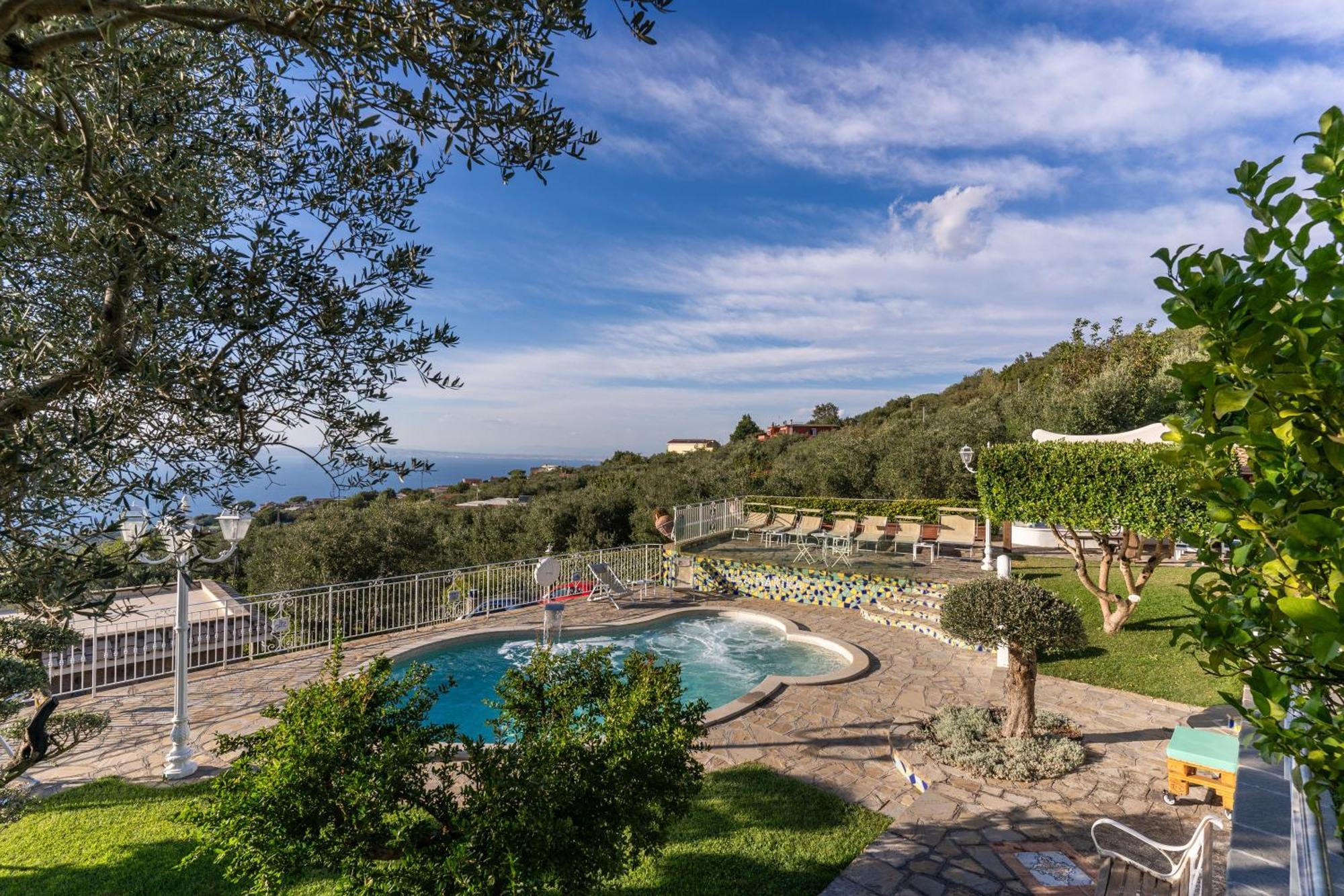 Villa Marika - Private Heated Pool Massa Lubrense Luaran gambar