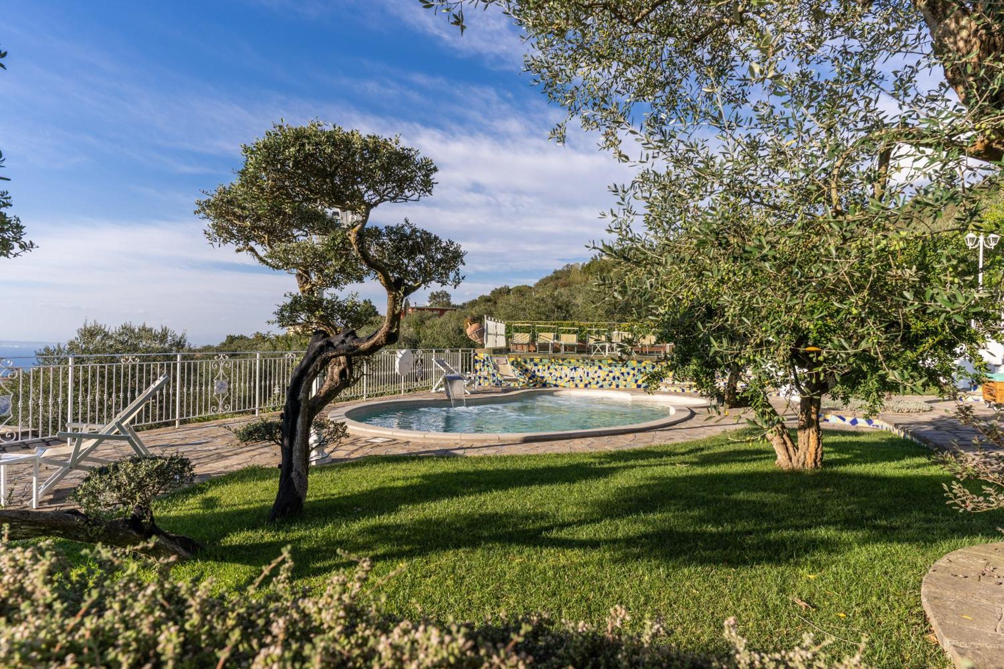 Villa Marika - Private Heated Pool Massa Lubrense Luaran gambar