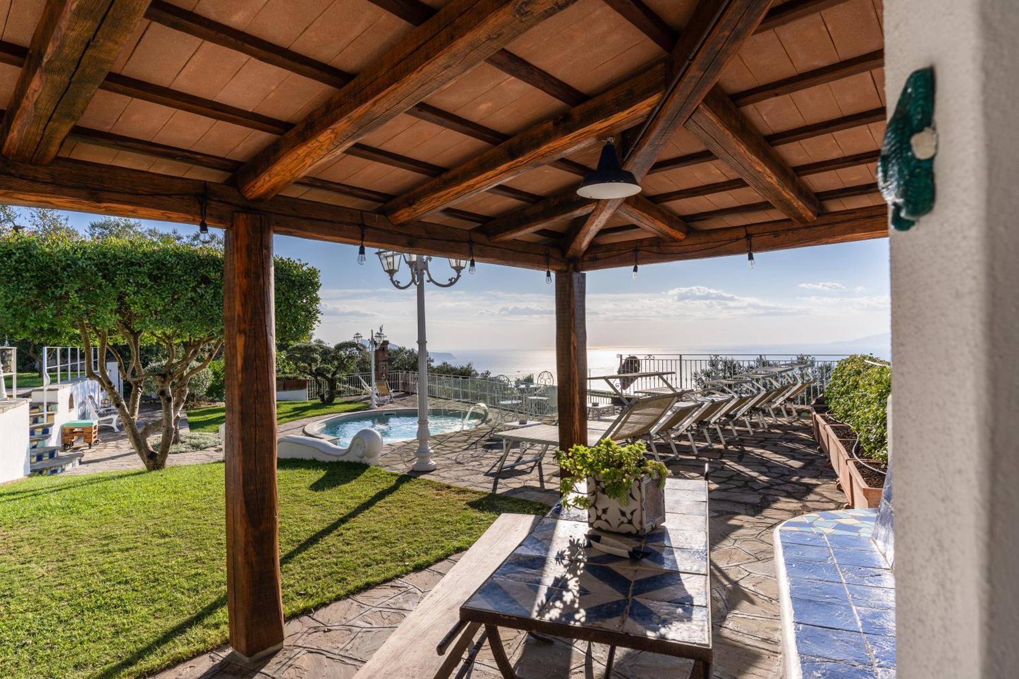 Villa Marika - Private Heated Pool Massa Lubrense Luaran gambar