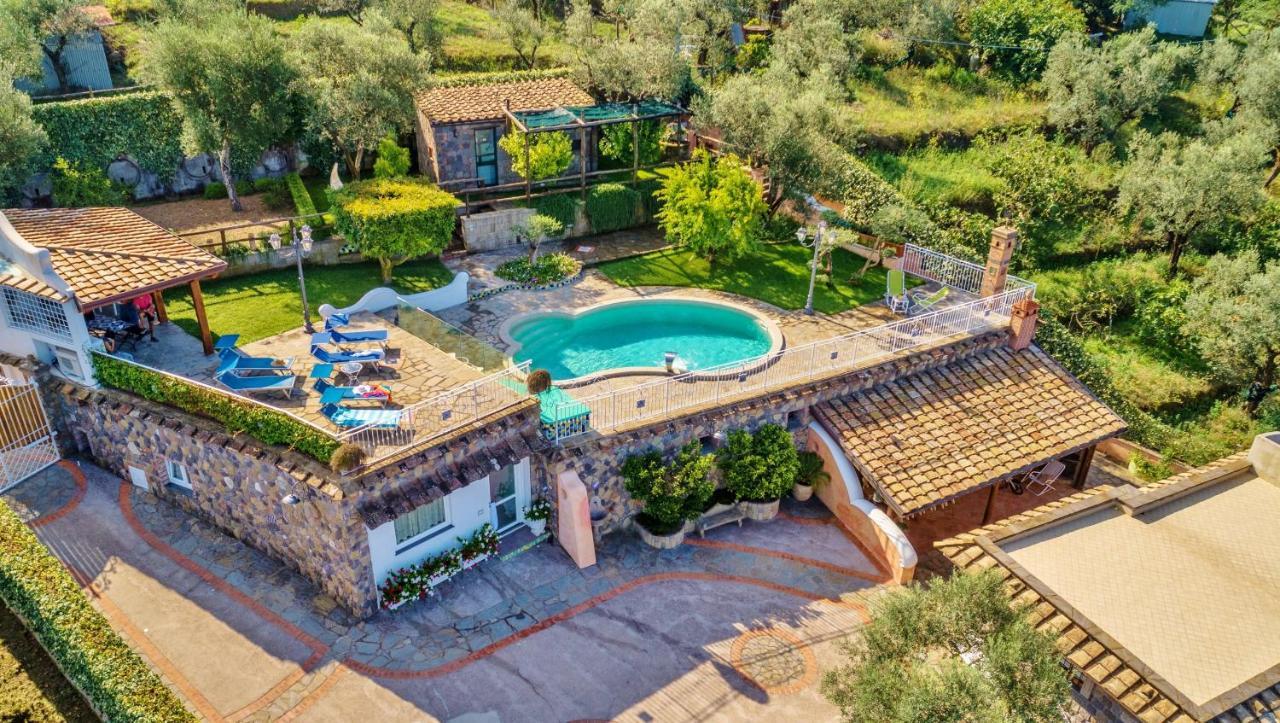 Villa Marika - Private Heated Pool Massa Lubrense Luaran gambar
