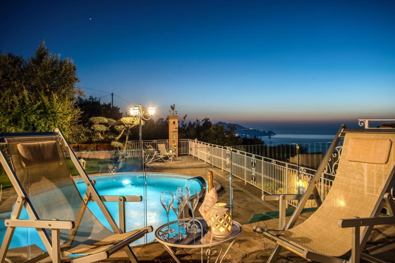 Villa Marika - Private Heated Pool Massa Lubrense Luaran gambar